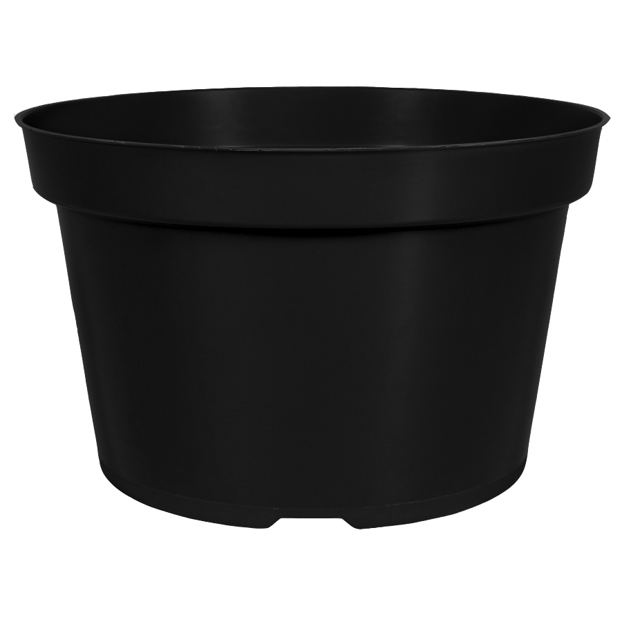50-4"  Round Nursery Pots Greenhouse Supplies Black Coex Pots Flower Pots 